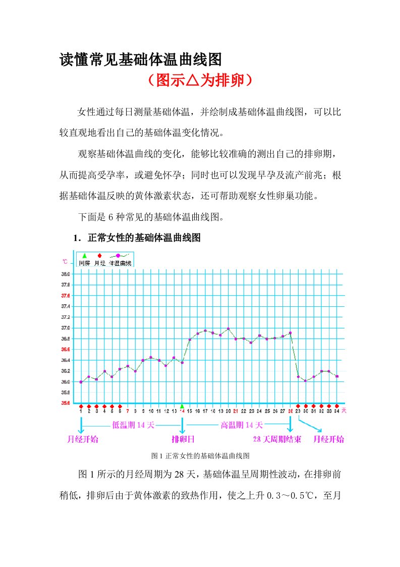 掌孕——教你读懂基础体温曲线图