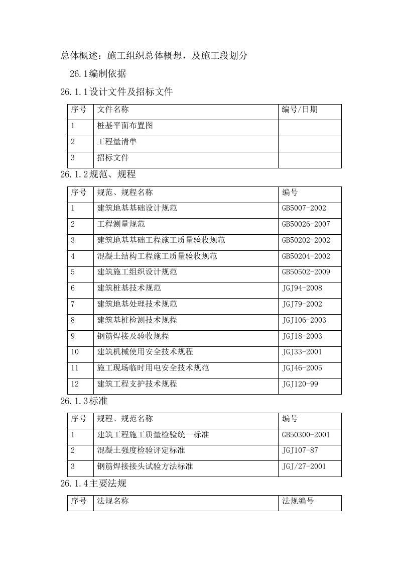 某工程钻孔灌注桩施工组织设计(3)