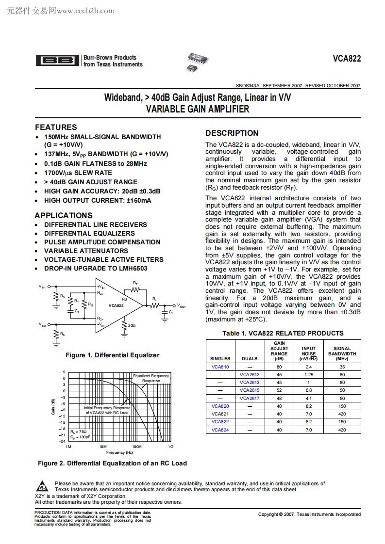 vca821中文资料