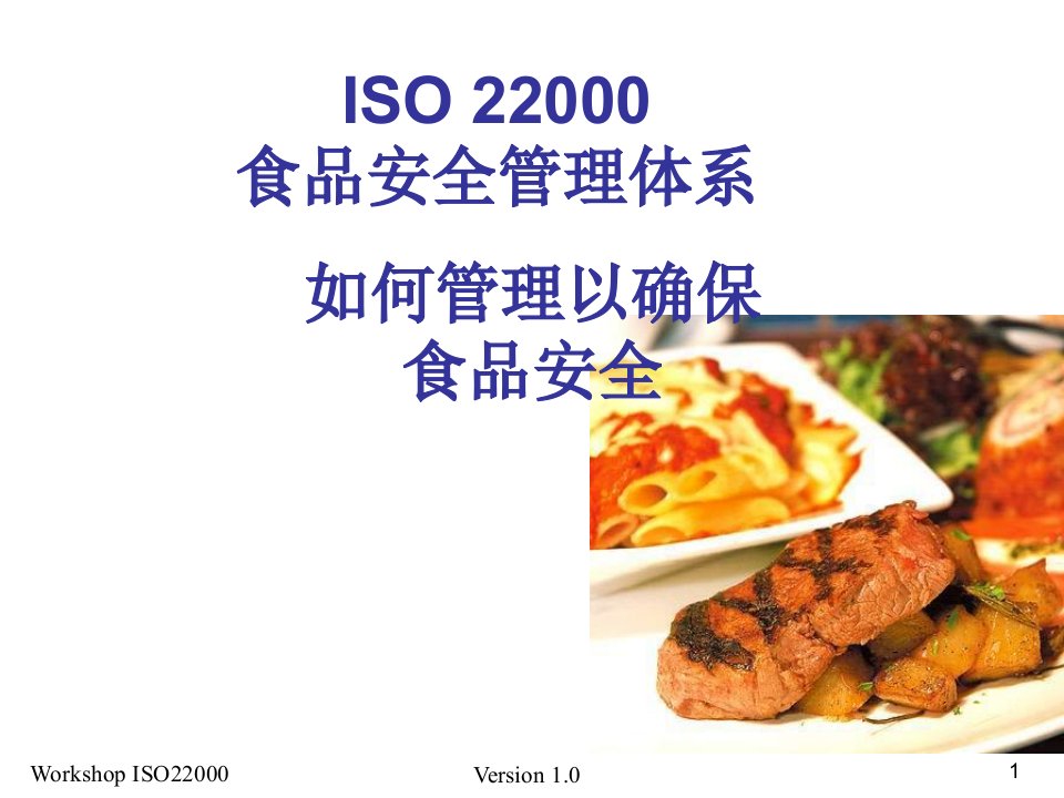 ISO22000培训