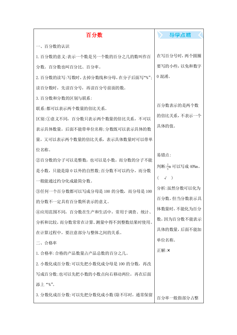 六年级数学上册