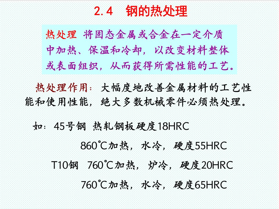 组织设计-第2章金属材料组织和性能的控制4