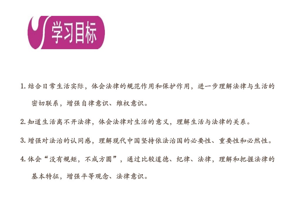 人教版道德与法治下册第四单元走进法治天地单元复习课共26张PPT课件