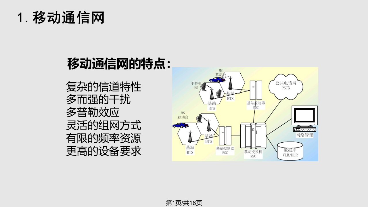 移动通信技术呼叫接续处理讲义PPT课件