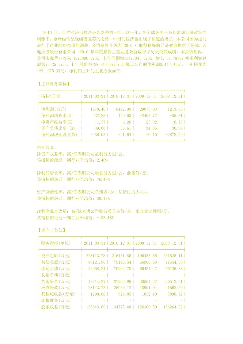 公司基本资料