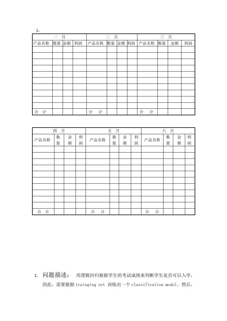 机器学习实验报告