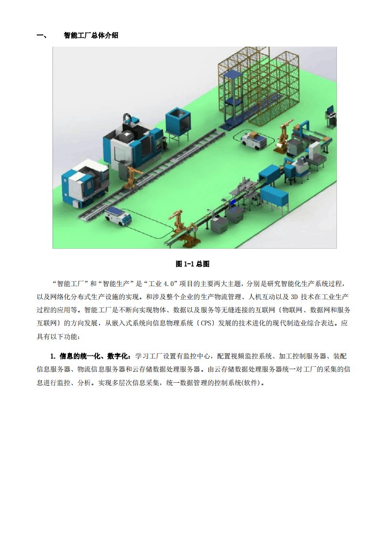 智能工厂实训中心建设