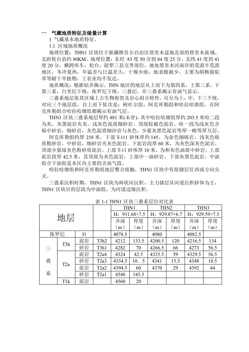 气藏方案设计