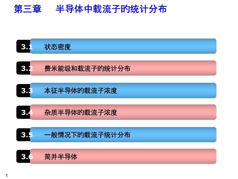 半导体物理