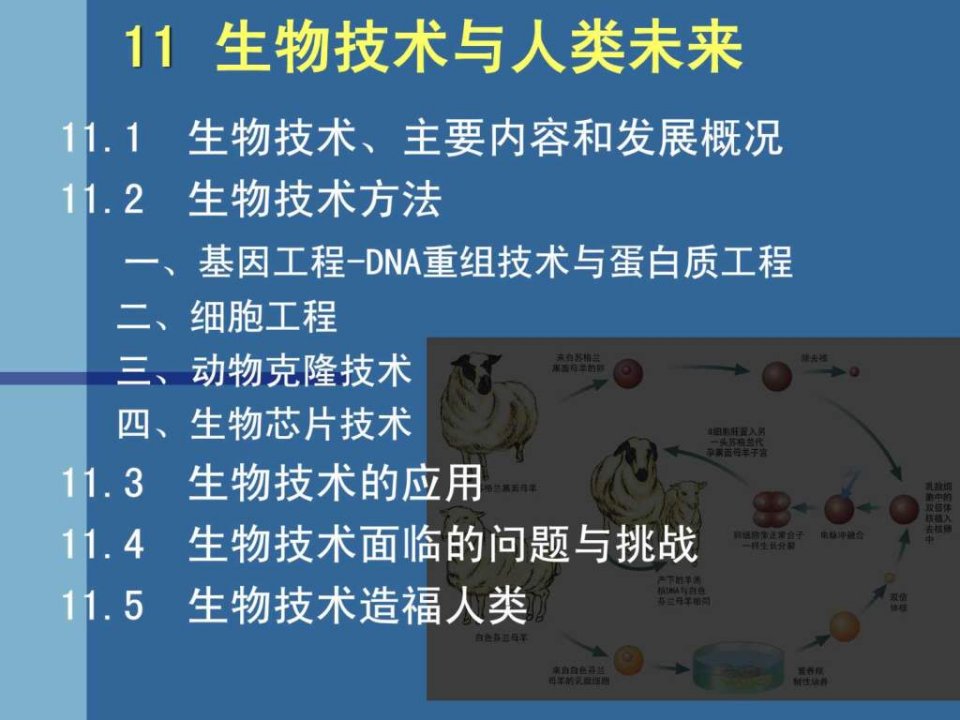 现代生物学导论10生物技与人类未来