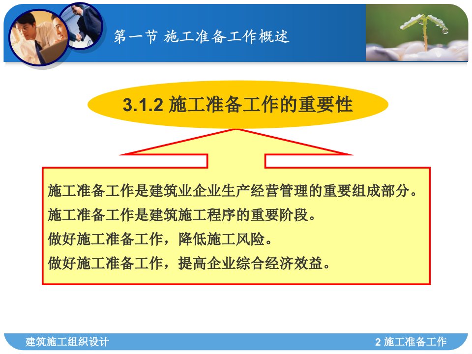 建筑工程施工准备工作ppt课件