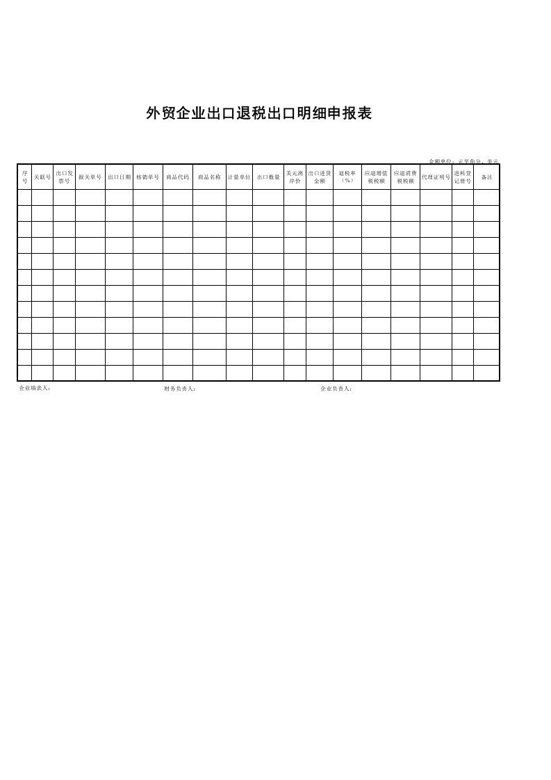 财务部管理-外贸企业出口退税出口明细申报表_-_湖北省国家税务局外网