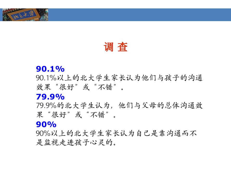 家庭教育课程-亲子沟通的艺术ppt课件