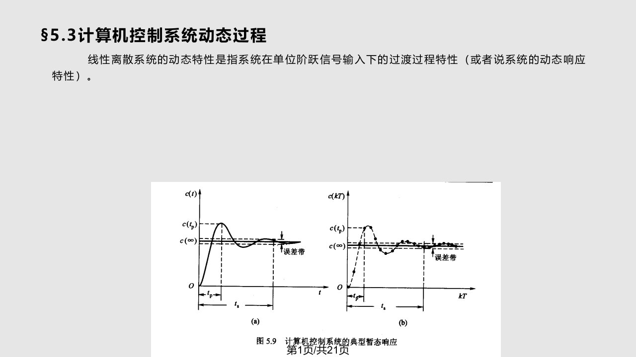 计算机控制系统动态过程PPT课件