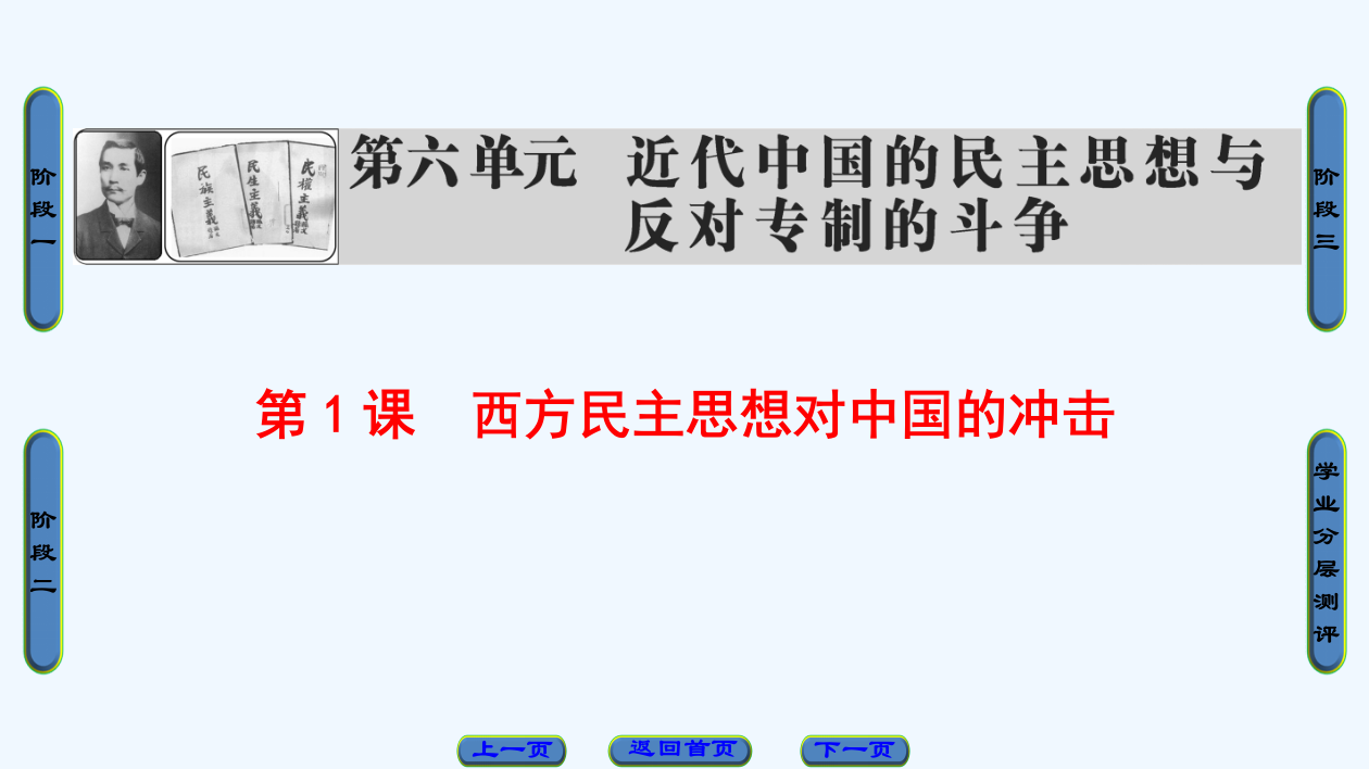 【课堂新坐标】高中人教历史课件