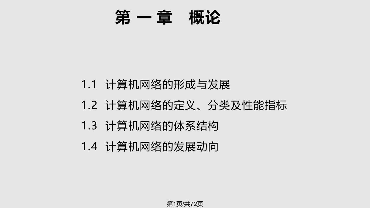 北邮研究生课程高级计算机网络技术PPT课件