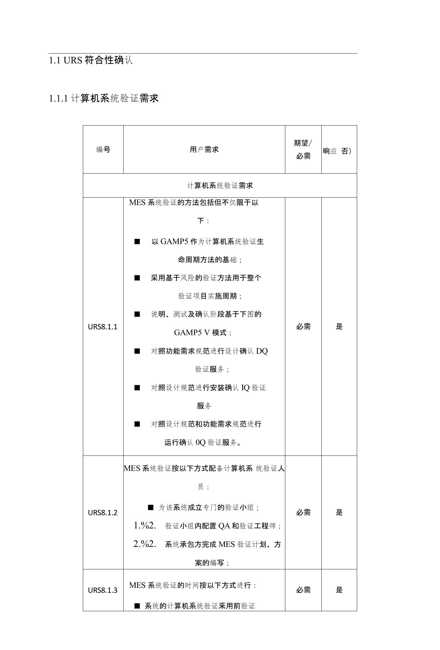 制造执行系统MES实施项目URS参考2