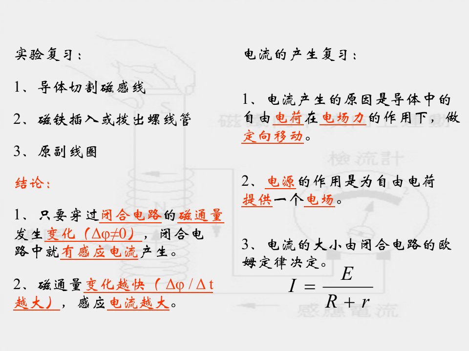 法拉电磁感应定律