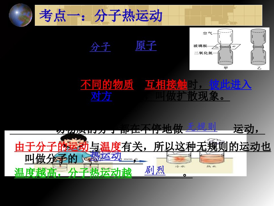 教学课件第13章内能的复习