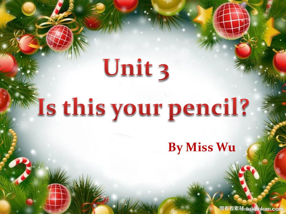 （课件）3BU3Isthisyourpencil第三课时