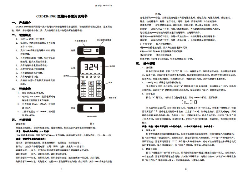 最新全新-CODER-F900