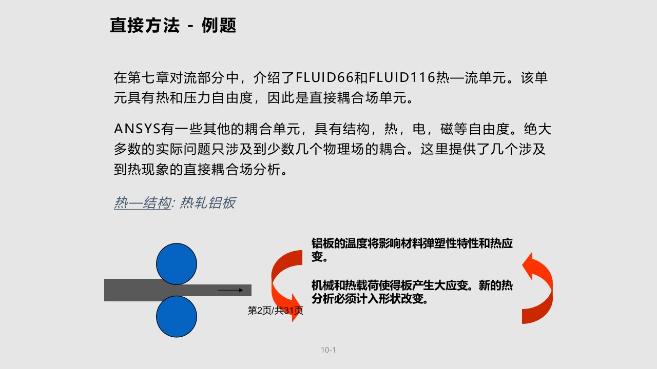 CH耦合场分析热应力实用