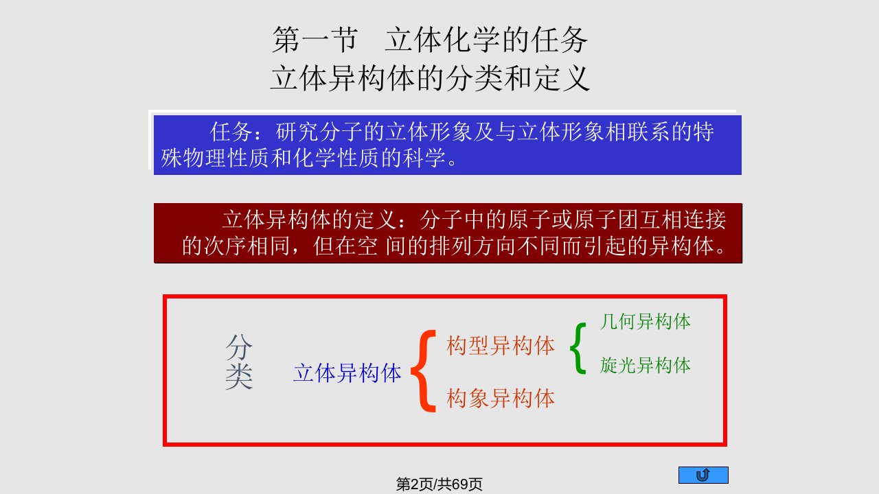 北京大学有机化学立体化学