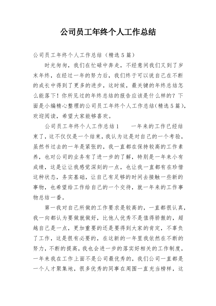 公司员工年终个人工作总结_21