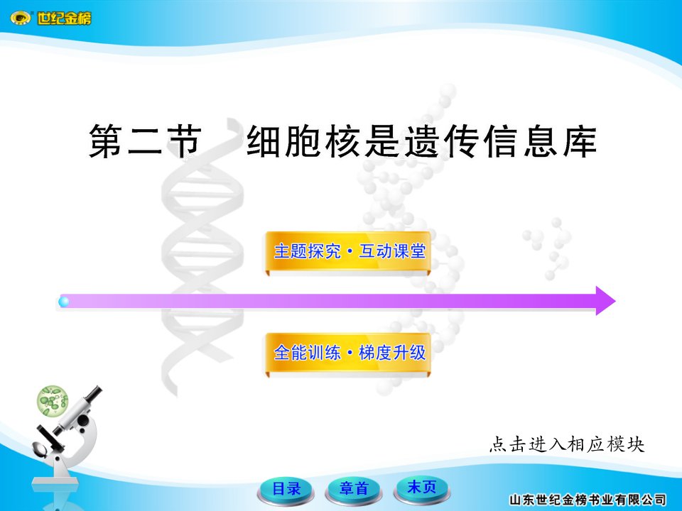 细胞核是控制中心