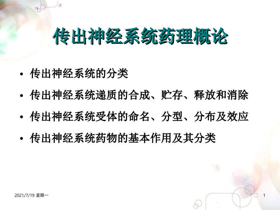 医学专题六拟胆碱药与抗胆碱药制剂