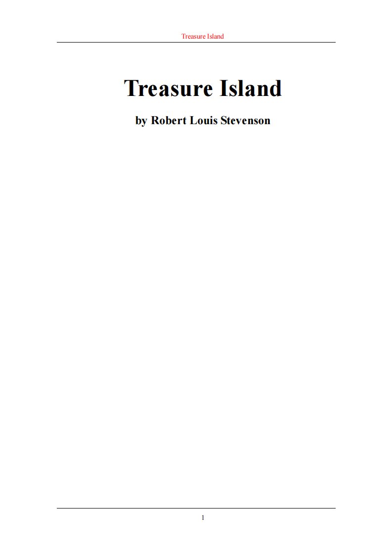 【英文原著类】Treasure