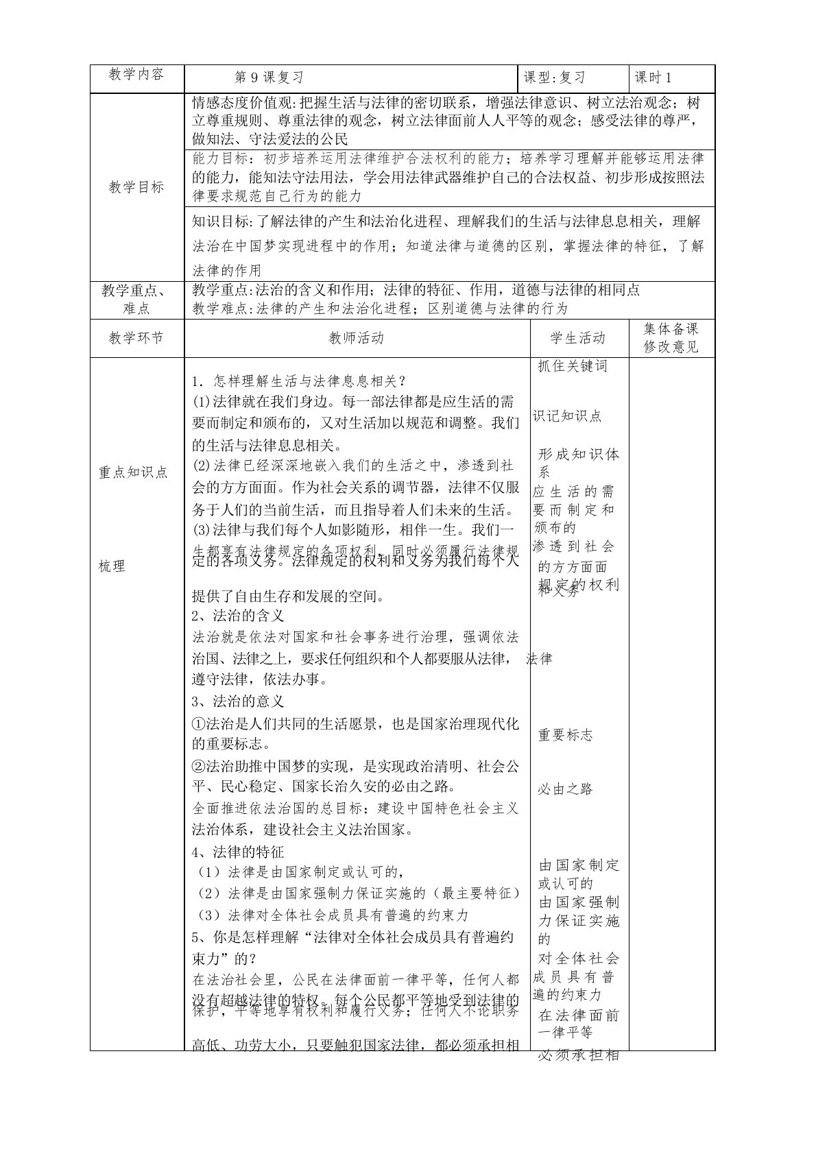 人教版道德与法治七年级下册