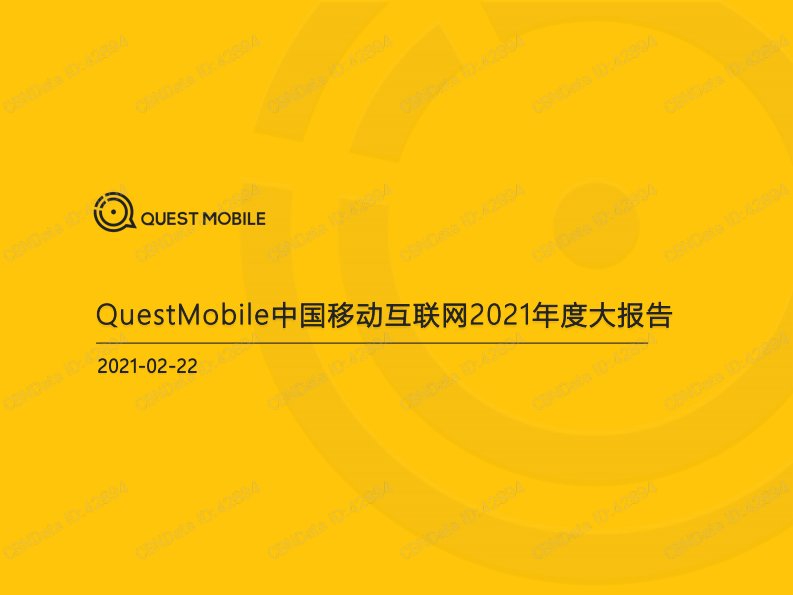 QuestMobile-中国移动互联网2021年度大报告-20220225