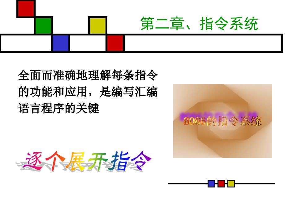 数据传送与算术运算指令