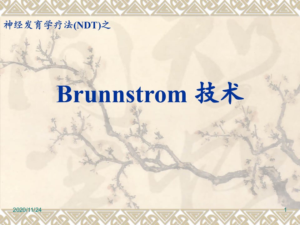 Brunnstrom-技术