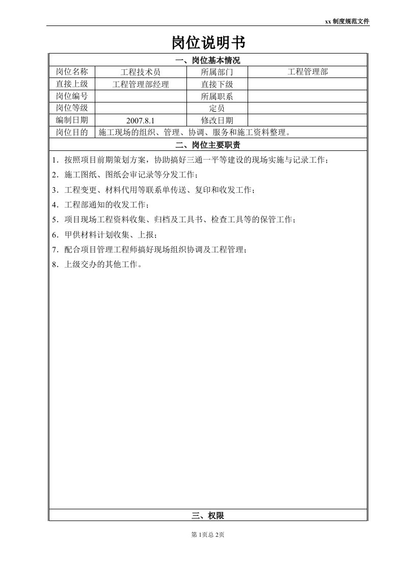 工程技术员2