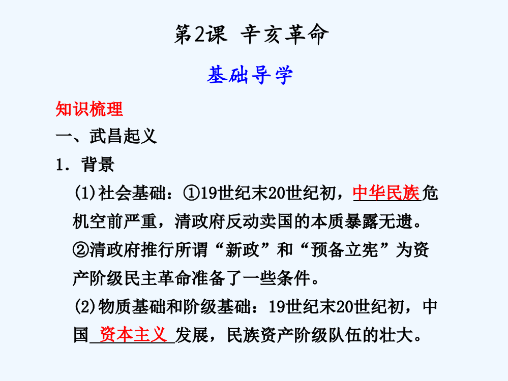 历史人民必修1精美课件：专题3