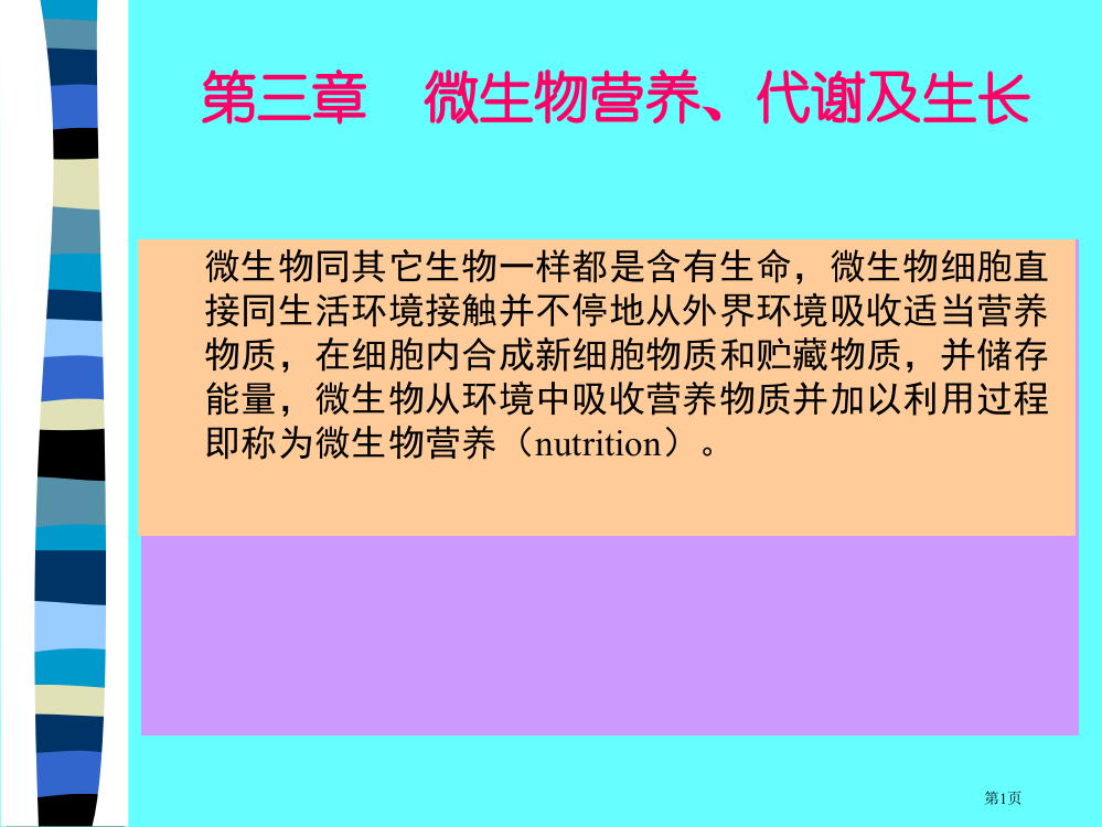 微生物的营养省公开课一等奖全国示范课微课金奖PPT课件