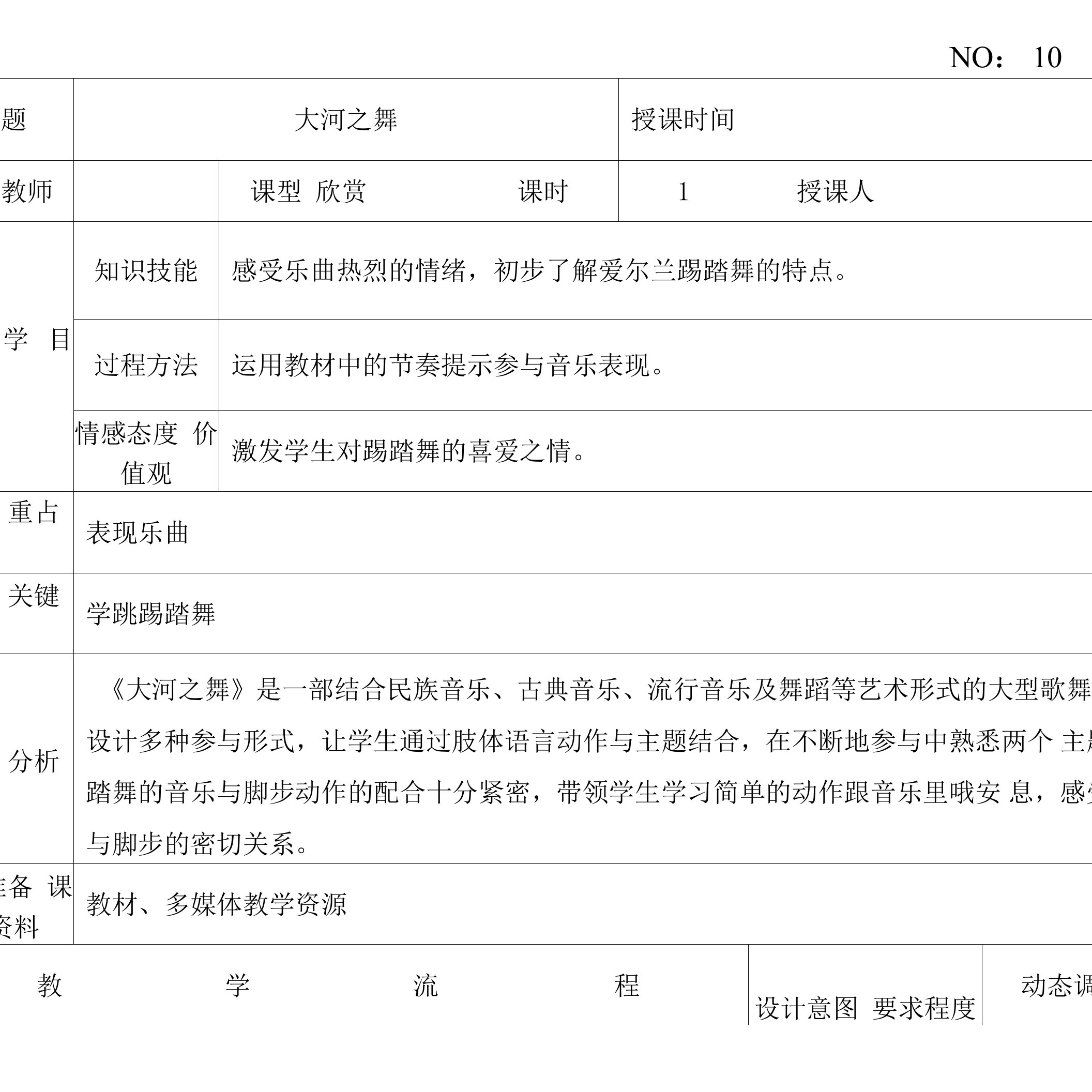 【精品教案】人教版小学五年级音乐上册教学设计