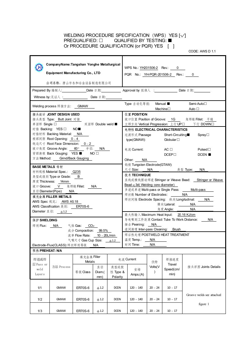 美标AWSD1.1焊接工艺评定中英文