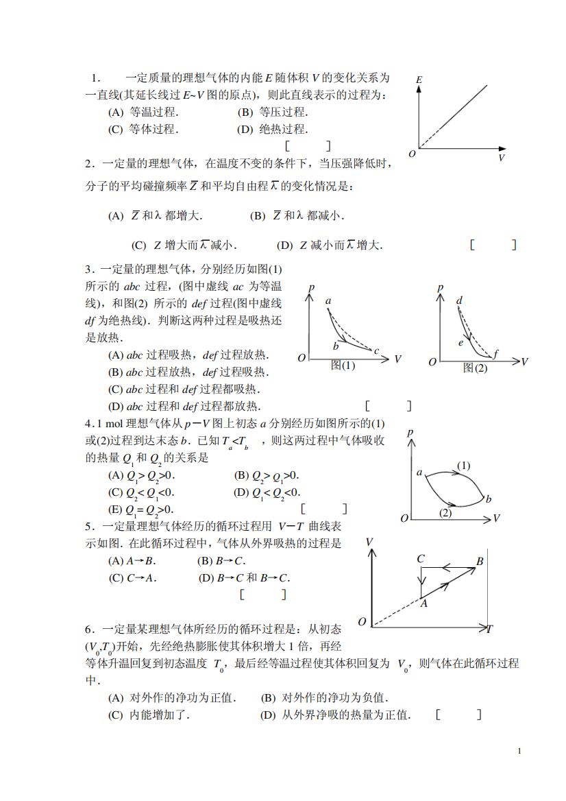 热学习题总结