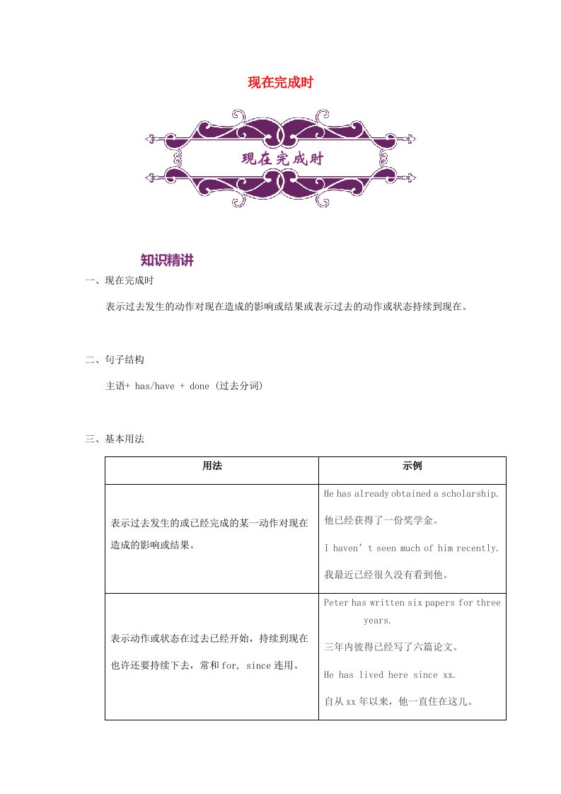 中考英语专题讲练