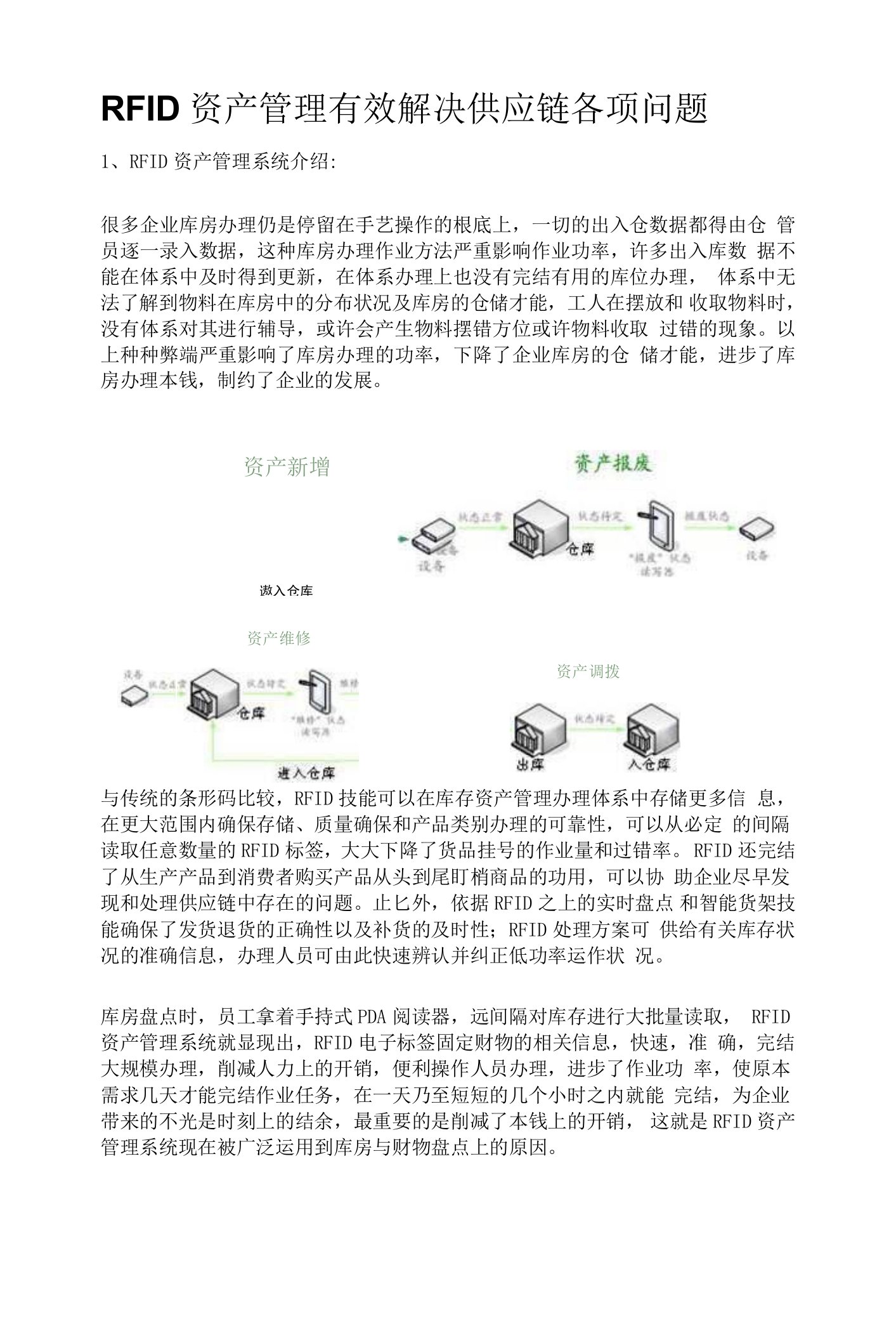 RFID资产管理有效解决供应链各项问题-新导智能