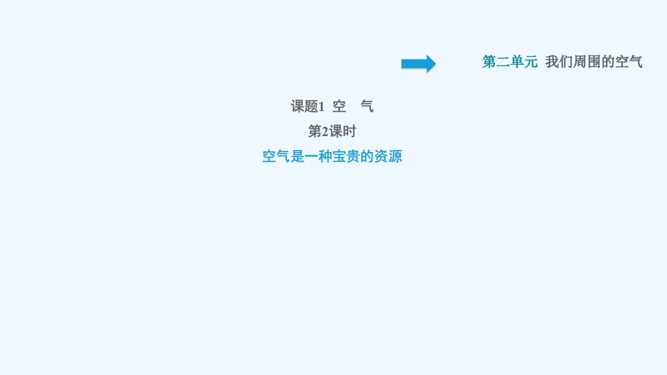 九年级化学上册第2单元我们周围的空气课题1空气第2课时空气是一种宝贵的资源习题课件新版新人教版