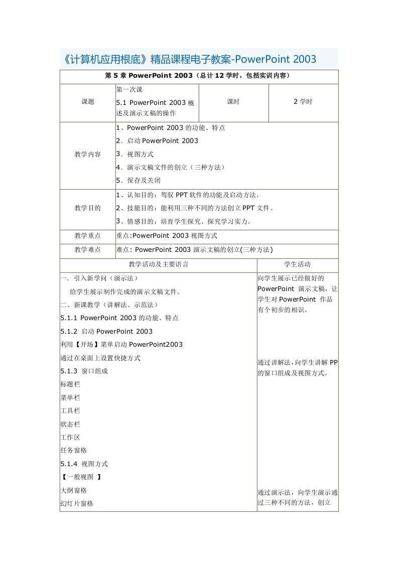 powerpoint教案1