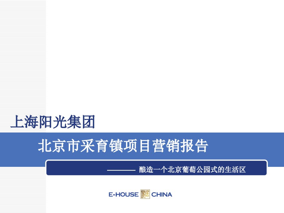 易居中国-北京采育镇地产项目营销推广报告163PPT-35M-2