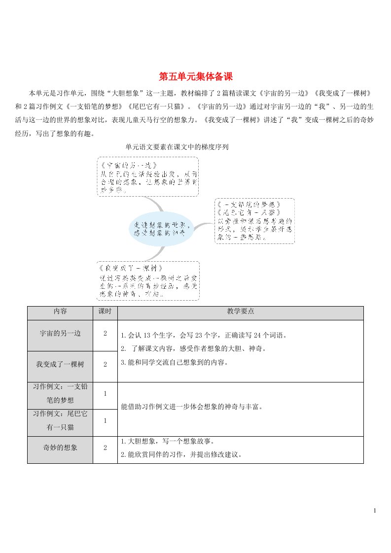 三年级语文下册第五单元16宇宙的另一边教案新人教版