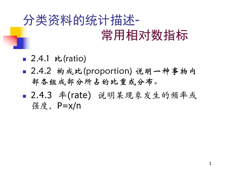 精选分类资料的假设检验