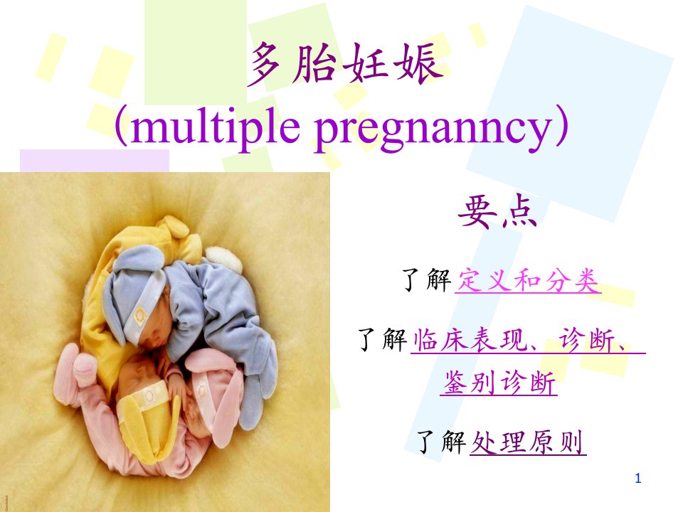 最新多胎妊娠PPT课件