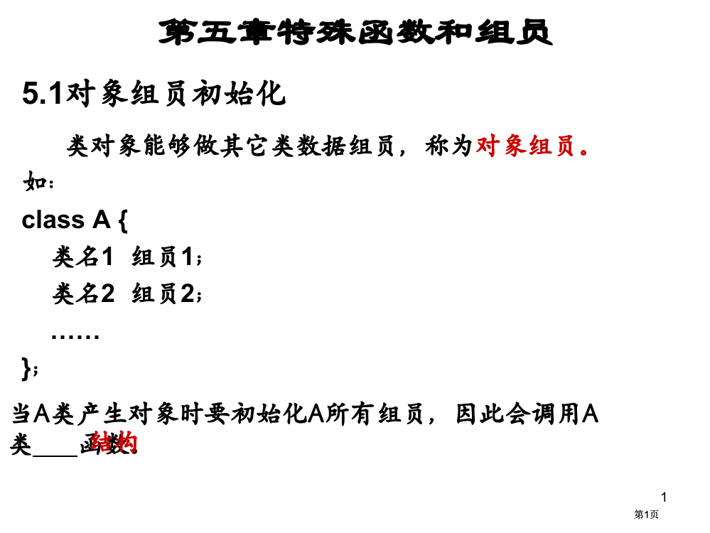 特殊函数和成员公开课一等奖优质课大赛微课获奖课件